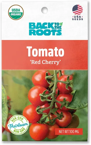 Vista 11 de Back to The Roots Paquete de semillas 100% orgánicas - Tomate 'Big Rainbow' 100mg Paquete de Semillas de 2ct - Tomate 'San Marzano