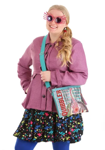 Vista 6 de Kit de accesorios para disfraz de Luna Lovegood Multicolor