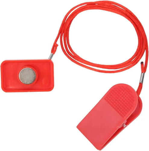 Vista 3 de Keenso Llave de seguridad para caminadora, interruptor de seguridad magnético para máquina de correr, accesorios de repuesto para la mayoría