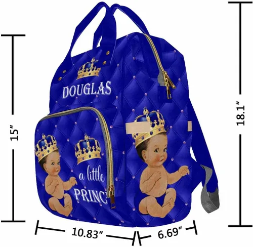 Vista 6 de Artsadd Bolsa de pañales con nombre personalizado para bebé, mochila para mamá y papá, pattern 01, Mochilas Daypack