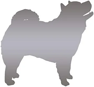 Vista 15 de Chow Chow Dog Breed - Adhesivo de vinilo de 4 x 3.75 pulgadas, color negro