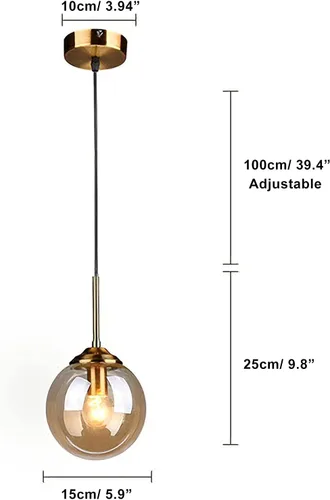 Vista 6 de Candelabros de cristal Ceilifor dormitorio, Liviroom, Diniroom, Bar Present/Ambar