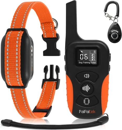 Vista 10 de Collar de entrenamiento para perros sin golpes con control remoto