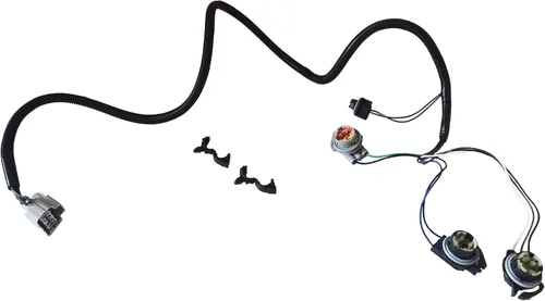 Vista 40 de PartsFlow Arnés de cableado universal extra largo de 12 circuitos Street Hot Rod Wire para Chevrolet Chevy Mopar para Ford Muscle Car, arnés