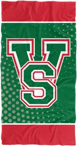 Vista 88 de LOGOVISION Manta Abilene Christian University, 30x60 Logo Dots CottonFront/PolyBackBeachTowel