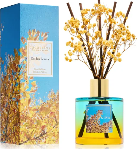 Vista 20 de Difusor de Varillas Cocorrína - Difusor Aromatizante con Aroma de Arroyo de Bambú con 8 Varillas, Difusor de Fragancia para Hogar, Decoración