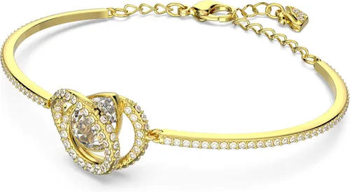 Vista 2 de SWAROVSKI Generation Necklace, Earrings, and Bracelet Crystal Jewelry Collection, Rhodium Tone & Gold Tone Finish