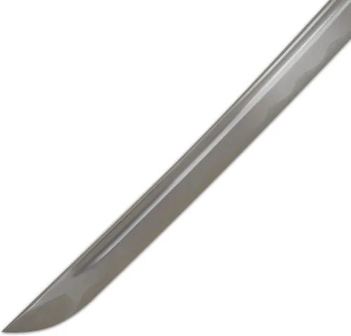 Vista 3 de Snake Eye Tactical Espadas katana-samuráis japonesas clásicas T-10 de acero con soporte de madera resistente