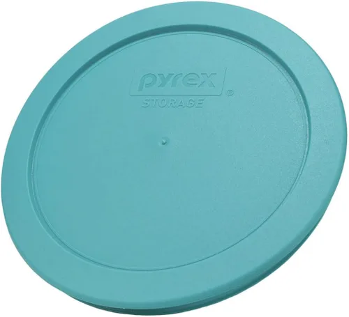 Vista 3 de Pyrex 7201-PC - Tapa de repuesto para almacenamiento de alimentos turquesa de 4 tazas, fabricada en Estados Unidos