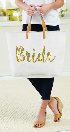 Vista 2 de Mud Pie Bride Tote Bag