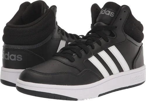 Vista 7 de adidas Hoops 3.0 Mid Tenis de baloncesto unisex para niños