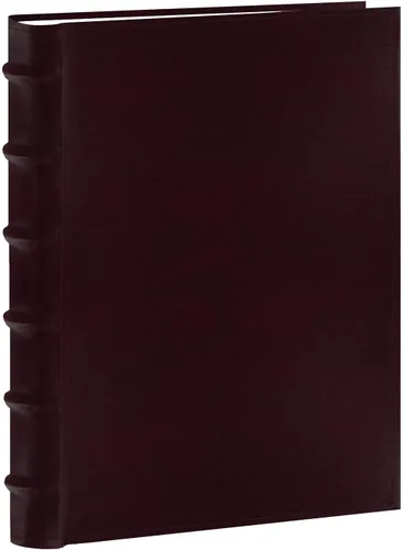 Vista 14 de Pioneer Photo Albums álbum de fotos de cuero cosido bidireccional, hasta 300 fotos de 4 x 6 pul, 3 por página Color: negro