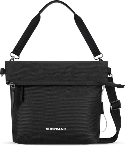 Vista 12 de Sherpani Vale, bolso cruzado antirrobo para mujer Aloe Mist