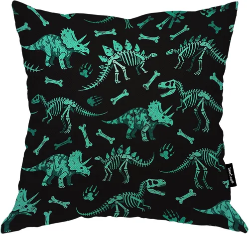 Vista 35 de Fundas de almohada de pintura artística, líneas abstractas amarillas y grises, fundas de almohada suaves, funda de cojín para sala de estar, cama