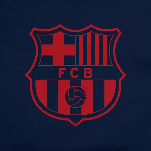 Vista 5 de Icon Sports Camiseta con logo del FC Barcelona Azul marino
