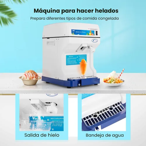 Vista 5 de VIVOHOME Máquina eléctrica 265lbs/hr del fabricante del cono de la nieve de la máquina de afeitar de la trituradora de hielo para el uso doméstico