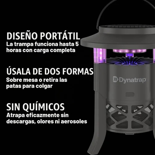 Vista 3 de Dynatrap Trampa para insectos al aire libre, tungsteno 1/4 acre Mosquito