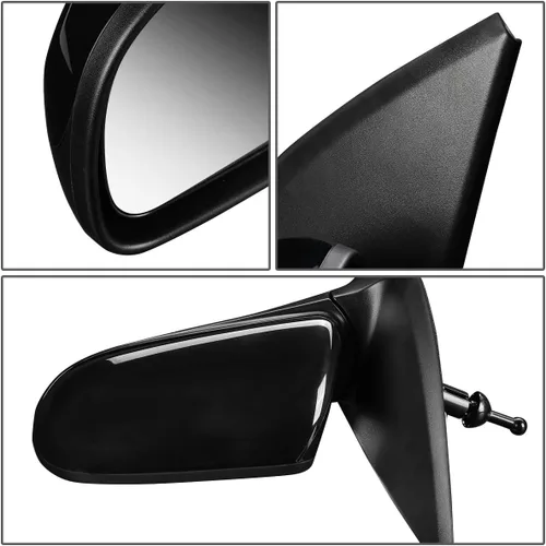 Vista 3 de Auto Dynasty GM1320329 GM1321329 Par de espejos retrovisores laterales manuales estilo OE compatible con Chevy Aveo 07-11