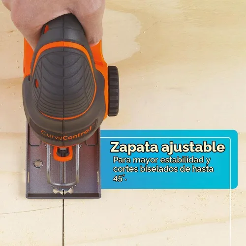 Vista 9 de Sierra de calar BDEJS600C de BLACK+DECKER, 5.0 amp
