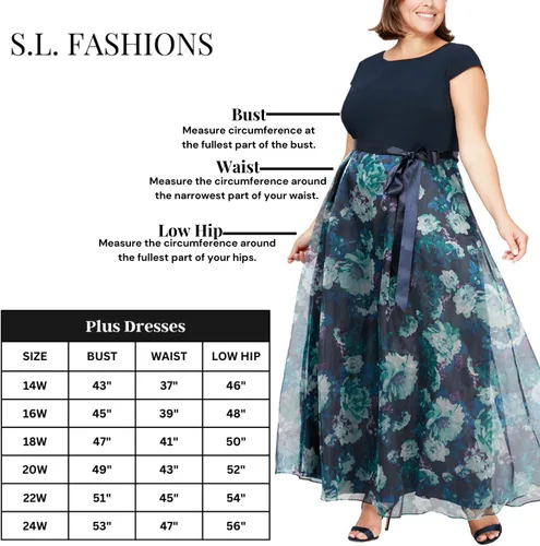 Vista 5 de S.L. Fashions Vestido de chaqueta adornado de dos piezas de talla grande para mujer