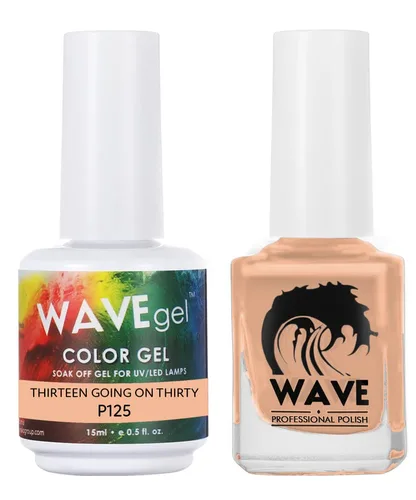 Vista 43 de WAVEGEL - Juego dúo de gel y esmalte de uñas a juego - Colección Simplicity - #P109 Blizzard I 0.5 onzas