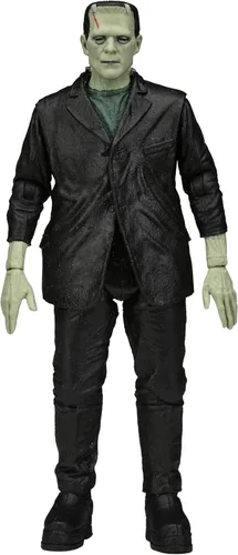 Vista 3 de NECA Universal Monsters - Figura de acción a escala de 7 pulgadas - Retro (brilla en la oscuridad) Frankenstein