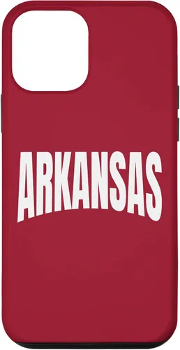 Vista 12 de Funda local tradicional para iPhone 15 Minimal Arkansas Rojo Blanco Fayetteville AR