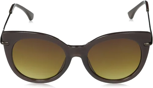 Vista 2 de Tahari TH677 - Gafas de sol para mujer ojo de gato con templo de metal y protección UV 100 1969in Marrón