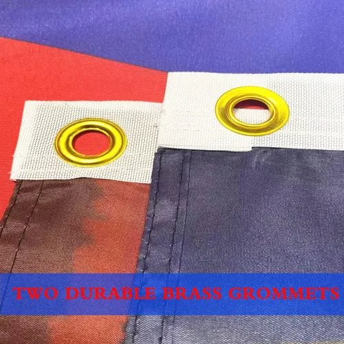 Vista 5 de Bandera argentina Qué mira bobo de 4 x 6 pies, color vivo, poliéster 100D, banderas con doble costura súper resistente y 2 ojales de latón.