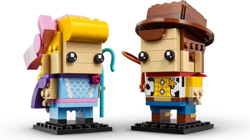 Vista 3 de LEGO BrickHeadz Woody y Bo Peep - Toy Story, 296 piezas