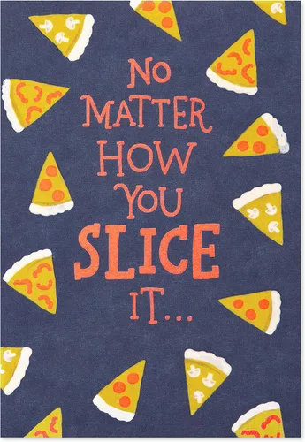 Vista 4 de American Greetings Tarjeta romántica divertida para marido (No Matter How You Slice It)