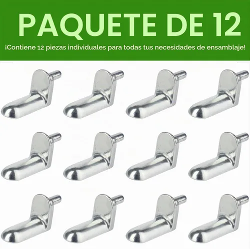 Vista 4 de Spare Hardware Parts BESTA - Pasadores para estantería (repuesto para IKEA Parte #113301) (paquete de 12)
