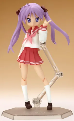 Vista 7 de Max Factory Lucky Star: Kagami Hiiragi Figma Figura de acción