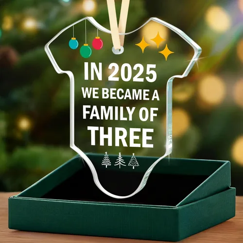 Vista 21 de Regalos para papá que espera: regalo de revelación de Navidad para nuevos padres, promocionado a papá nuevo papá por primera vez, adorno de Navidad