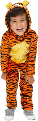 Vista 3 de Disney - mameluco de Winnie The Pooh, para niños, con gorro.