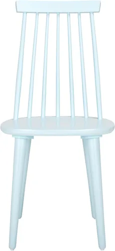 Vista 12 de SAFAVIEH Furniture - Juego de 2 sillas auxiliares Burris - Gris - Madera maciza - Diseño moderno de línea limpia - Ideal para comedor, cocina, sala
