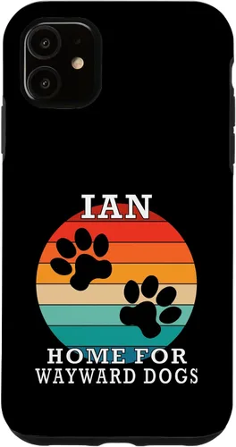 Vista 8 de Ian Home for Wayward Dogs Family Name Case for iPhone 17