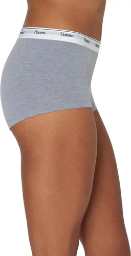 Vista 3 de Hanes Originals - Ropa interior de algodón elástico transpirable para mujer, paquete de 4