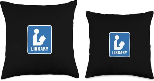 Vista 3 de Reading Book Library Bookstore Non Fiction Quiet Privacy Fun Throw Pillow
