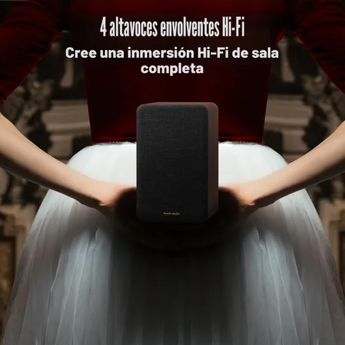 Vista 5 de Sistema de sonido de cine en casa HiFi 5.1.4ch, Dolby Atmos, sistema de sonido envolvente de 900 W para TV, barra de sonido con subwoofer, 4