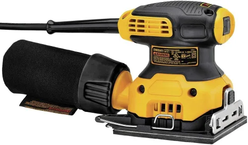 Vista 7 de DeWalt DWE6411K - Set de lijadora de mano, hoja 1/4