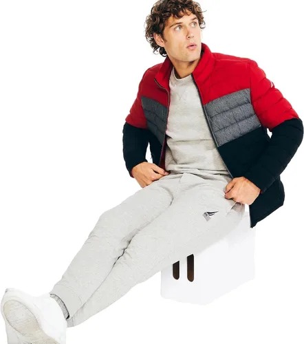 Vista 17 de Chaqueta Nautica de hombres elastizada Reversible peso medio
