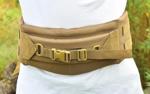 Vista 2 de A.L.I.C.E Kidney Belt and Alice Kidney pad with Strap belt/Hip Belt/Kidney belt for framed rucksack LC-2/ALICE Pack