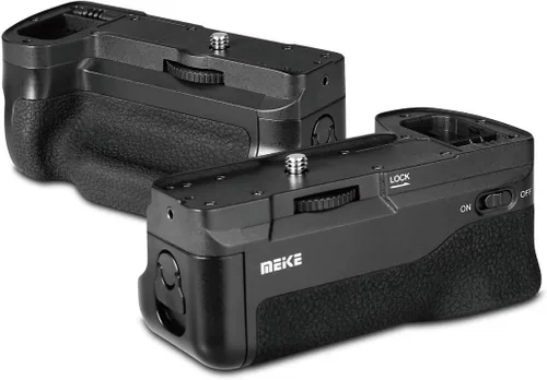 Vista 3 de Meike MK-A6500 Pro - Empuñadura de batería con mando a distancia para cámara Sony A6500 Control remoto incorporado, control de hasta 328.1 ft