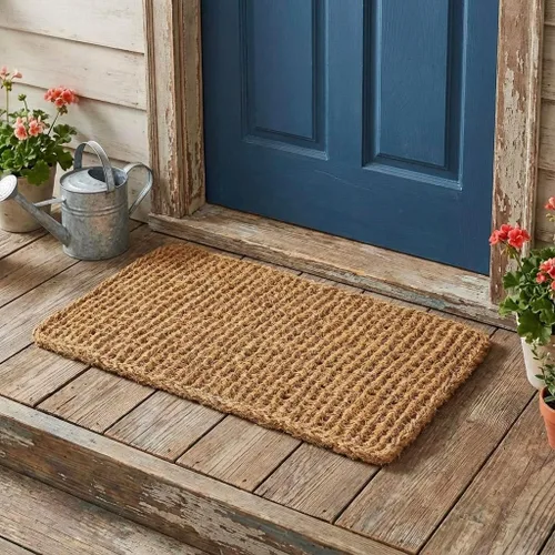 Vista 4 de Kempf Dragon Coco Coir tapete de entrada, rectangular