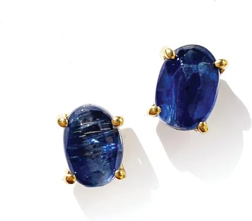 Vista 11 de Aretes de oro azul aguamarina, oro micro de 14 quilates sobre plata de ley 925, hermosa piedra preciosa auténtica, regalo de joyería para mujer, 2CT