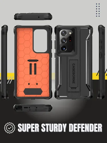 Vista 8 de CaseBorne V - Funda protectora para Samsung Galaxy S23 Ultra 5G (anteriormente ArmadilloTek), [tecnología de protección definitiva] Funda protectora