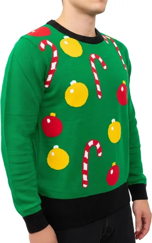 Vista 3 de Forum Novelties Suéter navideño para hombre y adulto