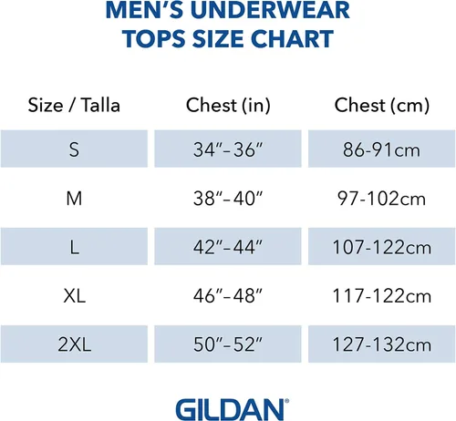 Vista 4 de Gildan Mens Crew T-Shirts Multipack Style G1100