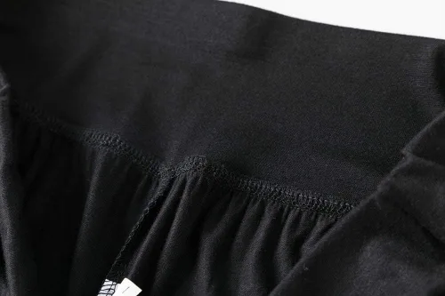 Vista 103 de Pantalones de algodón modal para mujer de AvaCostume, pantalones suaves para practicar yoga o deportes.